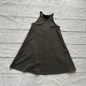 Ayla XS gray high neck tank top swing dress